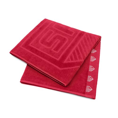 Toalha de Banho Barra Bordada Futebol Jacquard São Paulo Buettner