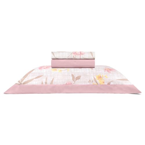 Jogo de Cama 230 Fios Reffinata Estampado Augusta Buettner