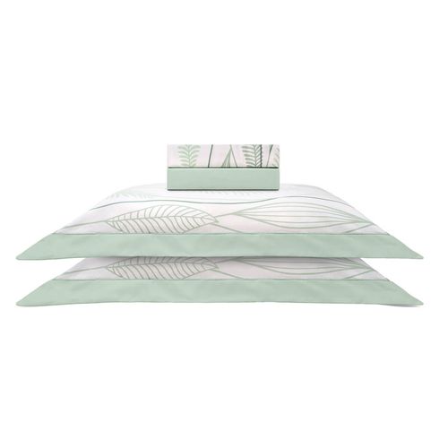 Jogo de Cama 230 Fios Reffinata Estampado Silvestre Buettner