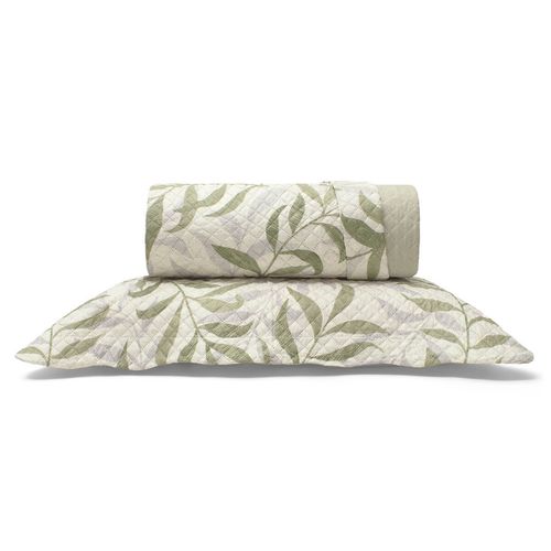 Colcha com Porta Travesseiro Matelassê Renove Angelus Buettner