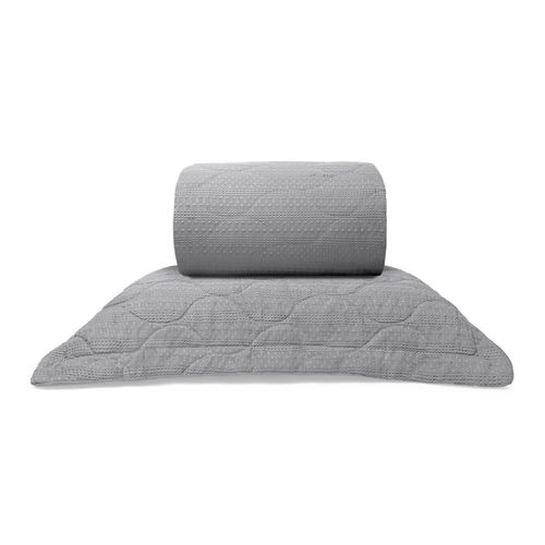 Colcha com Porta Travesseiro Matelassê Piquê Dots Buettner