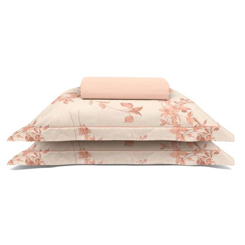 Jogo de Lençol 180 Fios Reflete Estampado Clarita Buettner