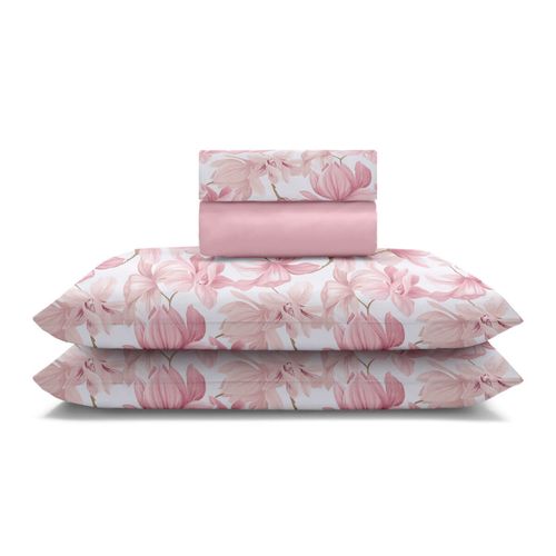 Jogo de Cama Microfibra Sonata Estampado Yasmim Buettner