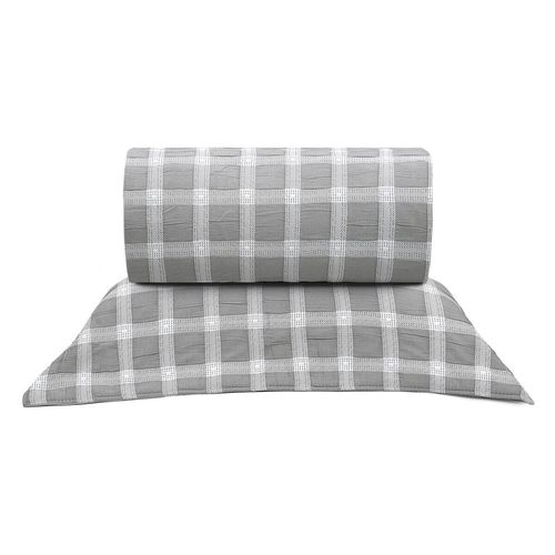 Colcha com Porta Travesseiro Jacquard Bouti Perfecta Quadri Buettner