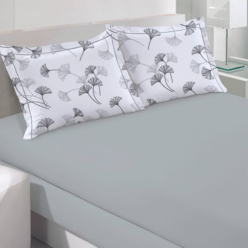 Jogo de Lençol 180 Fios Reflete Estampado Olga Buettner