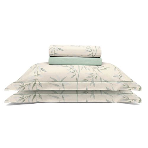 Jogo de Cama 180 Fios Reflete Estampado Marcel Buettner
