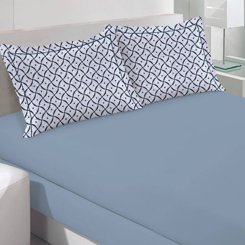 Jogo de Lençol 180 Fios Reflete Estampado Lincon Buettner