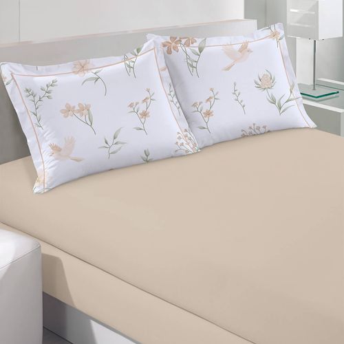 Jogo de Lençol 180 Fios Reflete Estampado Eliana Buettner