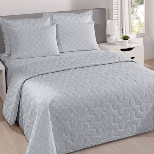 Kit Cobre Leito Microfibra Sonata Damask Dante Buettner