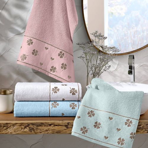 Jogo de Toalhas 4 Peças Artes Trevos Buettner