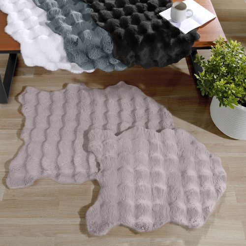 Tapete Antiderrapante Poliéster Pelo Zambia Buettner