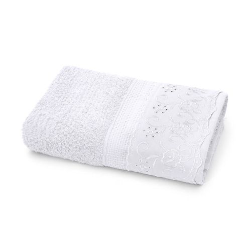Toalha de Banho 70cm x 1,40m Melody Renda Alice Buettner