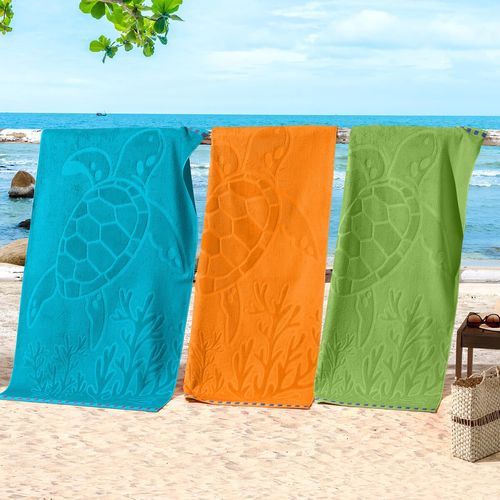 Toalha de Praia 81cm x 1,50m Plage Tartaruga Buettner