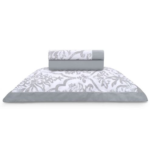 Jogo de Cama 230 Fios Reffinata Ponto Royal Mirna Buettner