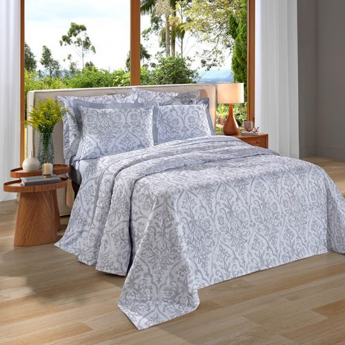 Jogo de Cama 230 Fios Reffinata Ponto Royal Mirna Buettner