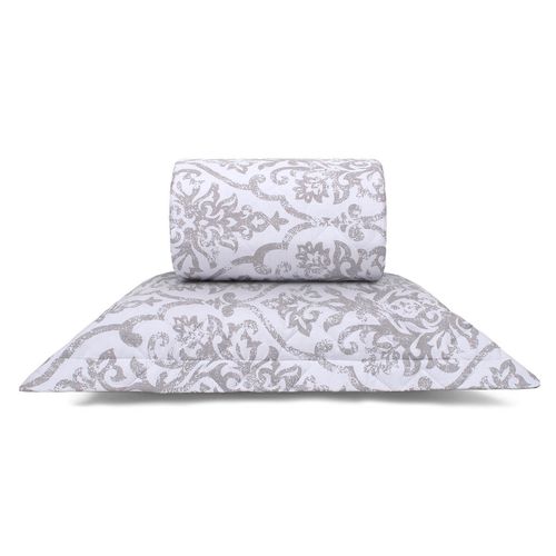 Kit Cobre Leito 230 Fios Reffinata Ponto Royal Mirna Buettner